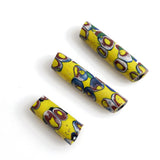 Yellow Millefiori Trade Beads 