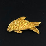 Gold Fish Pin