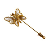 Monet Spinneret Butterfly Stick Pin