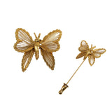 Monet Spinneret Butterfly Pins Vintage