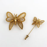 Monet Spinneret Butterfly Pins Vintage