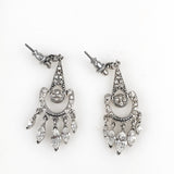 Monet Chandelier Rhinestone Earrings