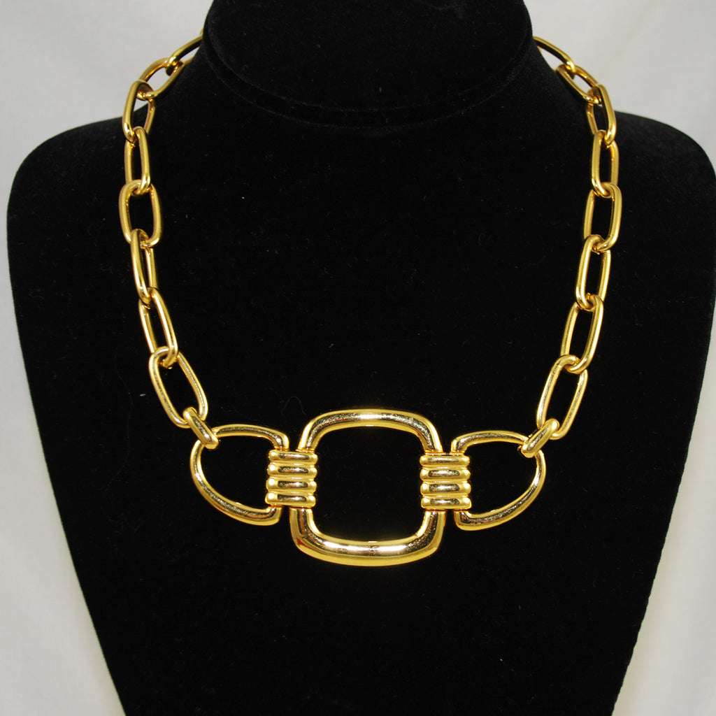 Monet Gold Choker Necklace