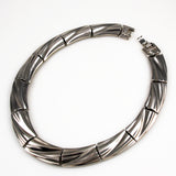 Monet Silver Choker Necklace