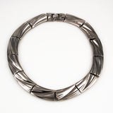 Monet Silver Choker Necklace