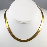 Monet Gold Snake Chain Necklace