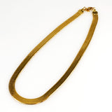 Monet Gold Snake Chain Necklace