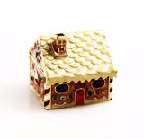 Monet Gingerbread House Trinket Box Holiday