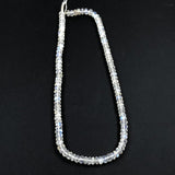 Rainbow moonstone rondelles 6mm