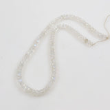 Rainbow moonstone rondelles 