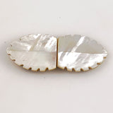 Antique Mother of Pearl Belt Buckle