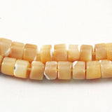 mother of pearl heishi beads