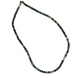 moss agate gemstone beads