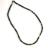 moss agate gemstone beads