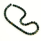 Moss Agate 8mm Round Beads 