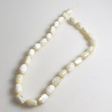 Mother of Pearl Barrel Beads Strand