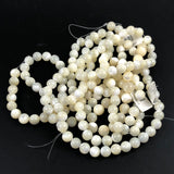 Mother of Pearl Beads Round