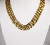 Napier Gold Panther Necklace