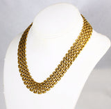 Napier Gold Panther Necklace