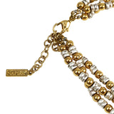 Napier Gold & Silver Necklace Hang Tag