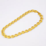 Napier Golden Swirls  Necklace