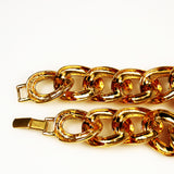 Napier Gold Link Necklace Vintage