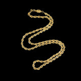 Napier Gold Rope Chain Necklace