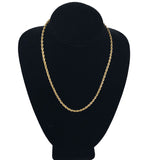 Napier Gold Rope Chain Necklace
