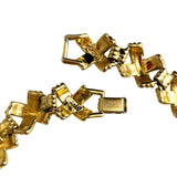 Napier Gold Chain X's Necklace vintage