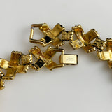 Napier Gold Chain X's Necklace vintage