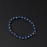 Navy Blue Glass Beads 8mm Rounds