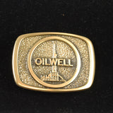 Vintage Brass Oilwell Buckle