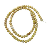 Mexican Onyx Bead Strands 4mm beige