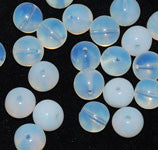 Opal Glass Round Beads - 10mm