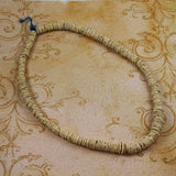 African Ostrich Shell Trade Beads Necklace