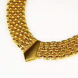 Vintage Gold Panther Necklace