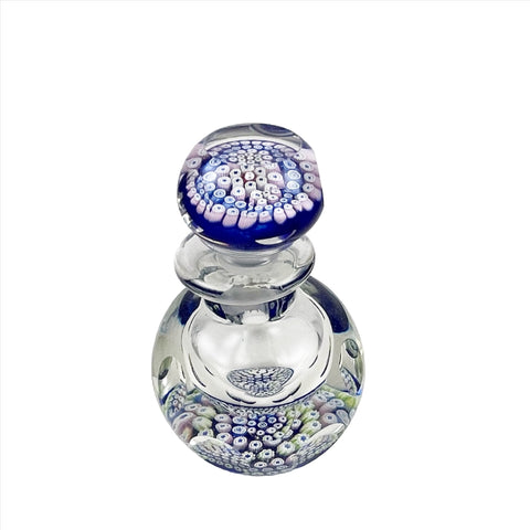 St. Kilda Studios Millefiori Perfume Bottle Paperweight