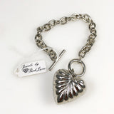 Park Lane Silver Heart Bracelet 