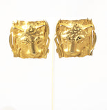 Park Lane Gold Lion Clip On Earrings