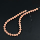 peach jade beads 10mm