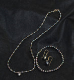 Peacock Pearl Necklace Set