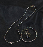 Peacock Pearl Necklace Set