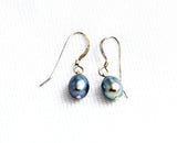 Peacock Pearl Earrings