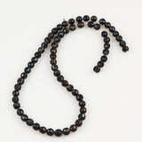 Faceted Peacock Pearl Beads