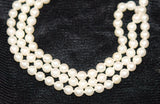 Akoya White Cultured Pearl Matinee Necklace