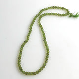 Green Peridot Gemstone Beads Micro