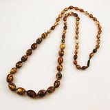 Picasso Glass Beaded Necklace Vintage