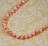 Pink Coral Necklace