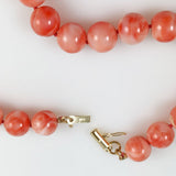 Pink Coral Necklace 10mm