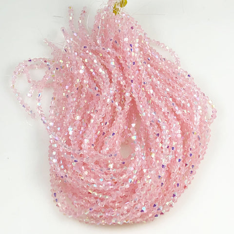 Light Pink Rose AB Crystal Beads